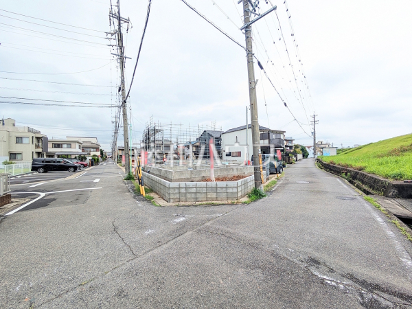 接道状況および現場風景 【名古屋市北区東味鋺3丁目】 接道状況および現場風景 【名古屋市北区東味鋺3丁目】