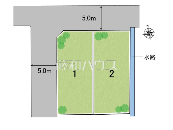 全体区画図 【武蔵村山市本町5丁目】 全体区画図 【武蔵村山市本町5丁目】