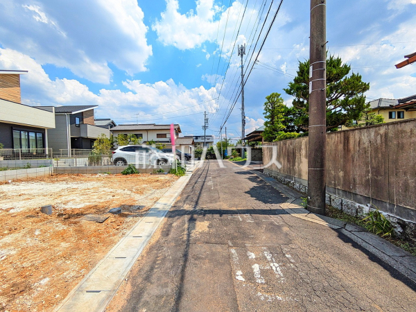 接道状況および現場風景 【名古屋市守山区小幡北】 接道状況および現場風景 【名古屋市守山区小幡北】