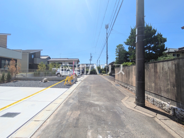 接道状況および現場風景 【名古屋市守山区小幡北】 接道状況および現場風景 【名古屋市守山区小幡北】