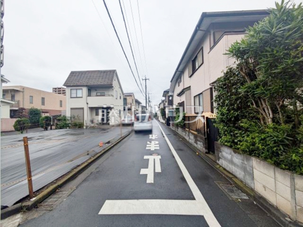 接道状況および現場風景 【調布市若葉町2丁目】 接道状況および現場風景 【調布市若葉町2丁目】