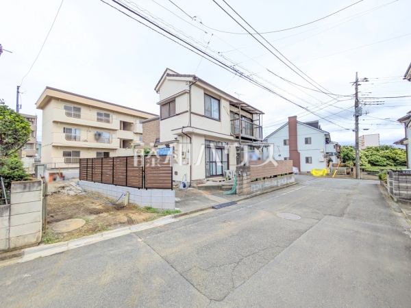 接道状況および現場風景 【武蔵村山市学園3丁目】 接道状況および現場風景 【武蔵村山市学園3丁目】