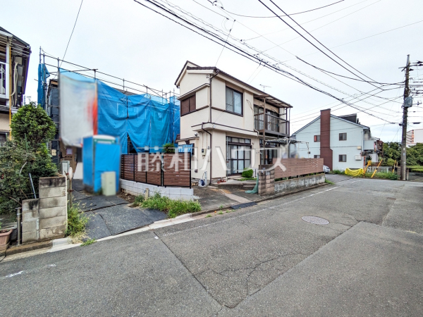 接道状況および現場風景 【武蔵村山市学園3丁目】 接道状況および現場風景 【武蔵村山市学園3丁目】