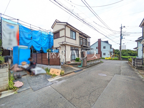 接道状況および現場風景 【武蔵村山市学園3丁目】 接道状況および現場風景 【武蔵村山市学園3丁目】
