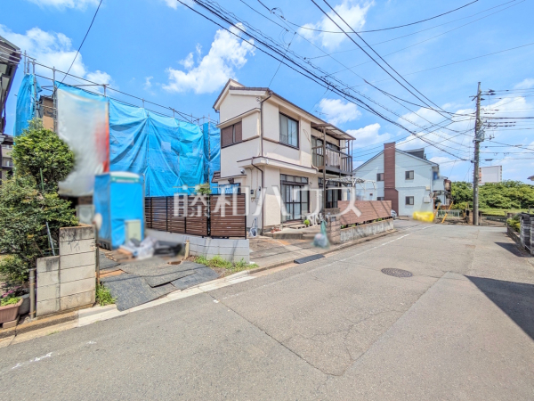接道状況および現場風景 【武蔵村山市学園3丁目】 接道状況および現場風景 【武蔵村山市学園3丁目】