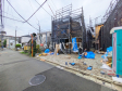 接道状況および現場風景 【三鷹市野崎1丁目】 接道状況および現場風景 【三鷹市野崎1丁目】