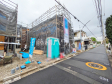 接道状況および現場風景 【三鷹市野崎1丁目】 接道状況および現場風景 【三鷹市野崎1丁目】