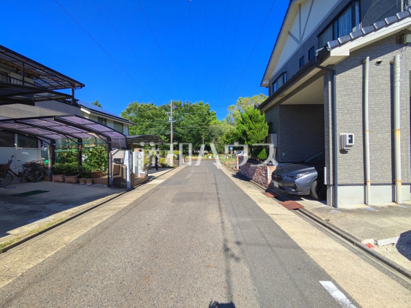 接道状況および現場風景 【名古屋市守山区永森町】 接道状況および現場風景 【名古屋市守山区永森町】