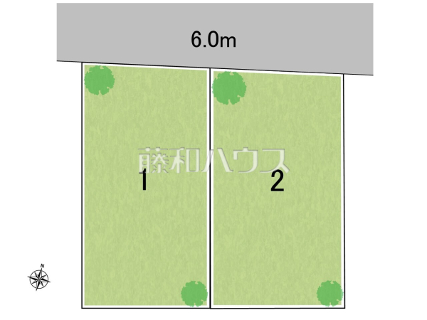 全体区画図 【春日井市中新町2丁目】 全体区画図 【春日井市中新町2丁目】