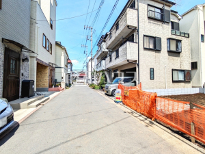 接道状況および現場風景