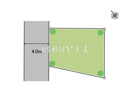 区画図 【朝霞市膝折町2丁目】