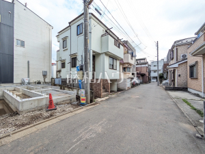 接道状況および現場風景