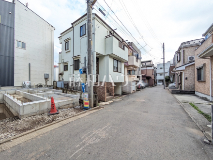 接道状況および現場風景 【朝霞市膝折町2丁目】/撮影日2026/06/29