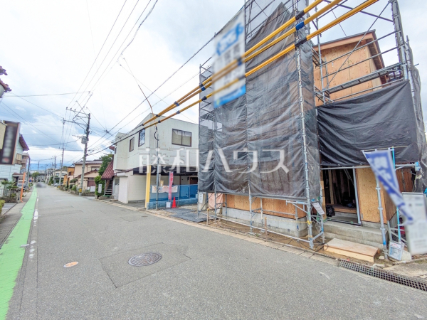 接道状況および現場風景 【福岡市南区曰佐5丁目】 接道状況および現場風景 【福岡市南区曰佐5丁目】