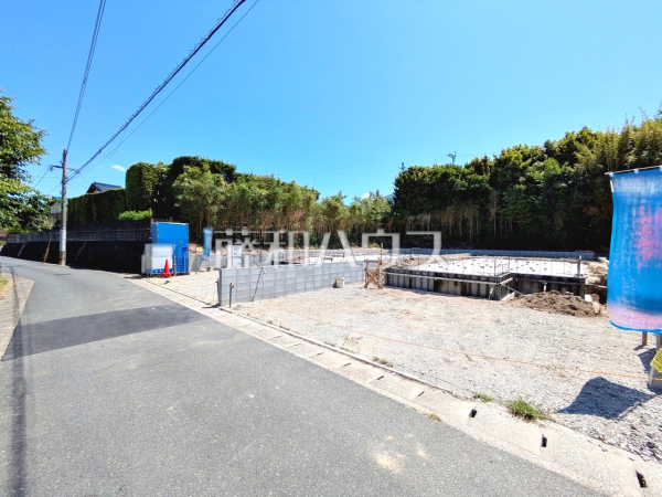接道状況および現場風景 【福岡市早良区梅林6丁目】 接道状況および現場風景 【福岡市早良区梅林6丁目】