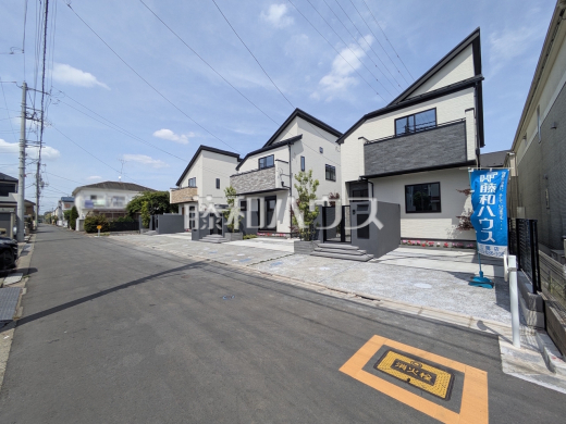 接道状況および現場風景 【三鷹市上連雀7丁目】