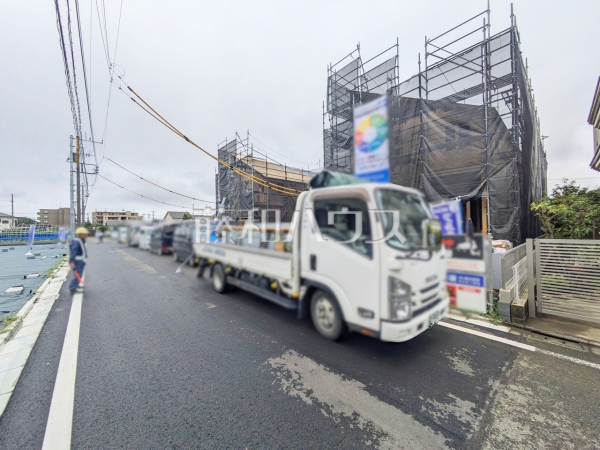 接道状況および現場風景 【小平市鈴木町1丁目】 接道状況および現場風景 【小平市鈴木町1丁目】
