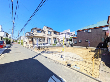 接道状況および現場風景