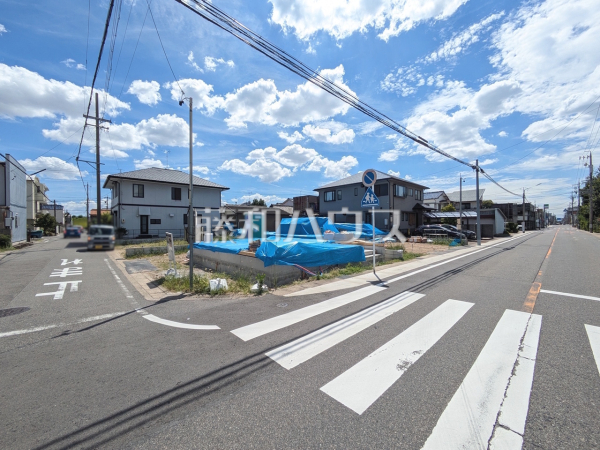 接道状況および現場風景 【名古屋市北区東味鋺3丁目】 接道状況および現場風景 【名古屋市北区東味鋺3丁目】