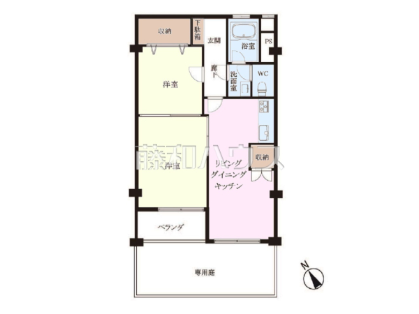 間取図 【狛江第2コーポラス】 間取図 【狛江第2コーポラス】