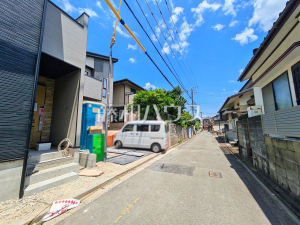接道状況および現場風景 【福岡市早良区飯倉3丁目】 接道状況および現場風景 【福岡市早良区飯倉3丁目】