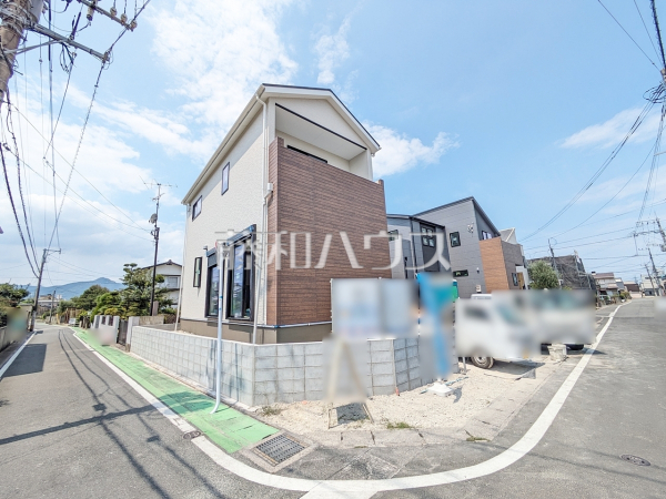 1号棟 接道状況および現場風景 【福岡市早良区田隈3丁目】 1号棟 接道状況および現場風景 【福岡市早良区田隈3丁目】