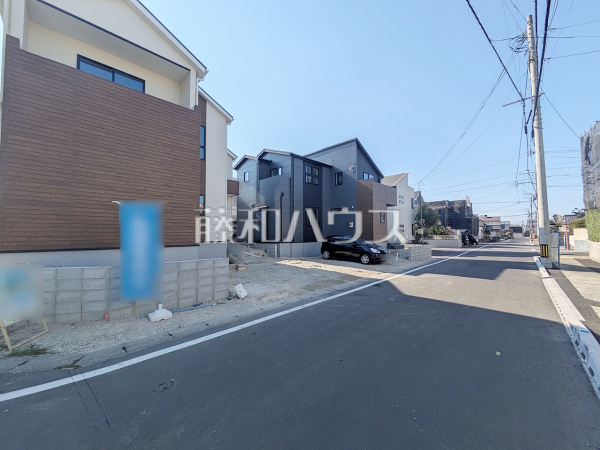 接道状況および現場風景 【福岡市早良区田隈3丁目】 接道状況および現場風景 【福岡市早良区田隈3丁目】