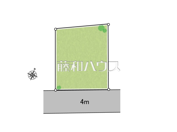 区画図 【東久留米市野火止2丁目】 区画図 【東久留米市野火止2丁目】