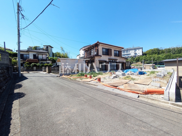 接道状況および現場風景 【八王子市谷野町】 接道状況および現場風景 【八王子市谷野町】