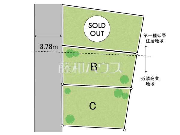 全体区画図 【杉並区和田3丁目】 全体区画図 【杉並区和田3丁目】