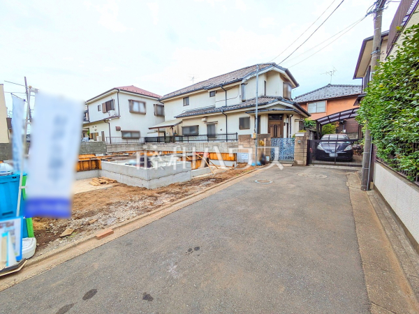 接道状況および現場風景 【練馬区関町東1丁目】 接道状況および現場風景 【練馬区関町東1丁目】