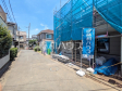 接道状況および現場風景 【練馬区関町東1丁目】 接道状況および現場風景 【練馬区関町東1丁目】