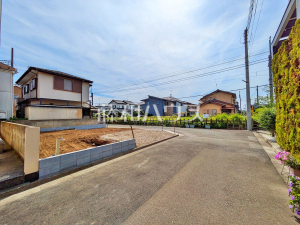 接道状況および現場風景
