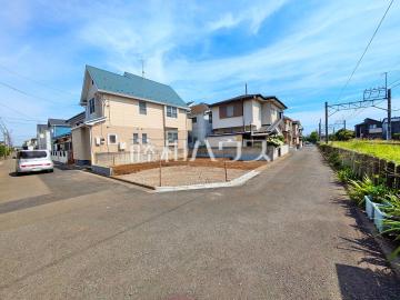 接道状況および現場風景
