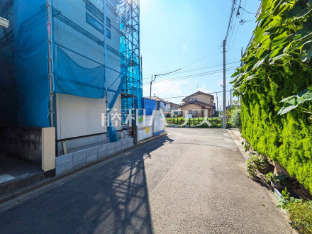 接道状況および現場風景 【小平市上水本町1丁目】/撮影日2026/08/24