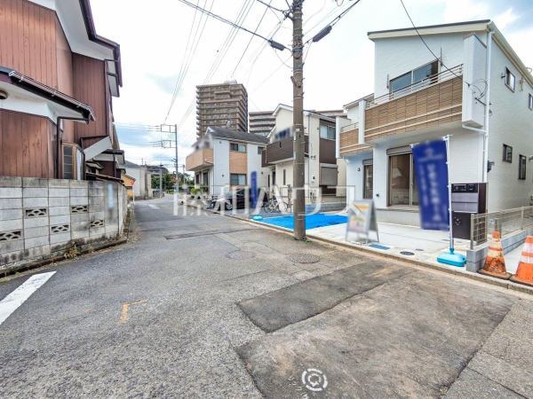 接道状況および現場風景 【東久留米市幸町4丁目】 接道状況および現場風景 【東久留米市幸町4丁目】