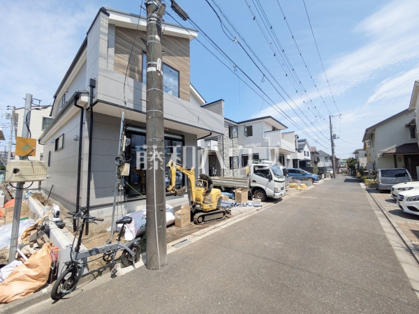 接道状況および現場風景 【西東京市南町2丁目】 接道状況および現場風景 【西東京市南町2丁目】