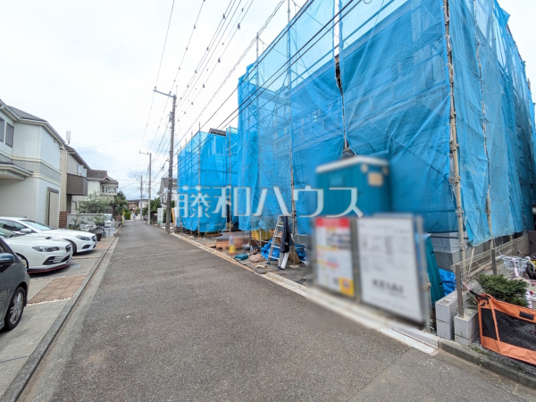 接道状況および現場風景 【西東京市南町2丁目】 接道状況および現場風景 【西東京市南町2丁目】