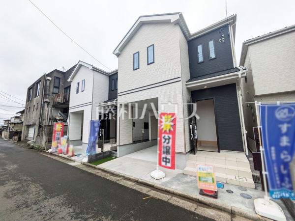 接道状況および現場風景 【所沢市東所沢4丁目】 接道状況および現場風景 【所沢市東所沢4丁目】