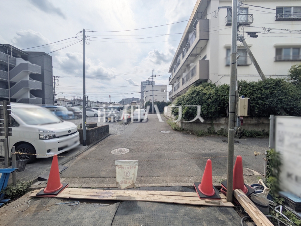 接道状況および現場風景 【西東京市栄町1丁目】 接道状況および現場風景 【西東京市栄町1丁目】