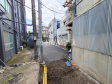 接道状況および現場風景 【杉並区和田1丁目】 接道状況および現場風景 【杉並区和田1丁目】