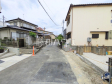 接道状況および現場風景 【福岡市東区香椎駅東1丁目】 接道状況および現場風景 【福岡市東区香椎駅東1丁目】
