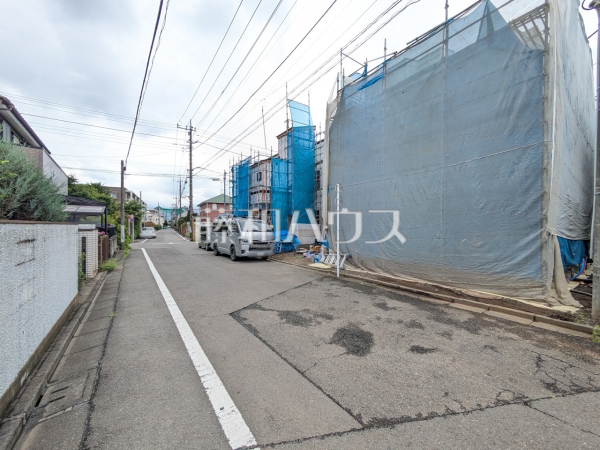 接道状況および現場風景 【国分寺市東元町4丁目】 接道状況および現場風景 【国分寺市東元町4丁目】