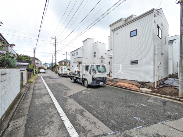 接道状況および現場風景 【国分寺市東元町4丁目】 接道状況および現場風景 【国分寺市東元町4丁目】