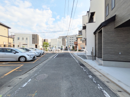接道状況および現場風景 【春日市春日原東町4丁目】/撮影日2026/05/25
