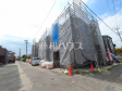 接道状況および現場風景 【北名古屋市六ツ師中屋敷】 接道状況および現場風景 【北名古屋市六ツ師中屋敷】