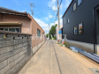 接道状況および現場風景 【北名古屋市六ツ師中屋敷】 接道状況および現場風景 【北名古屋市六ツ師中屋敷】