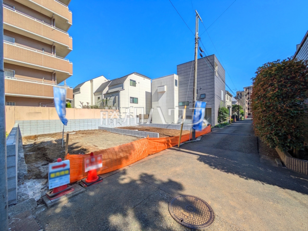 接道状況および現場風景 【国分寺市本町4丁目】 接道状況および現場風景 【国分寺市本町4丁目】