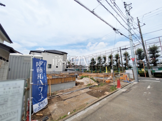 接道状況および現場風景 【調布市富士見町3丁目】