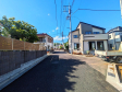接道状況および現場風景 【八王子市石川町】 接道状況および現場風景 【八王子市石川町】